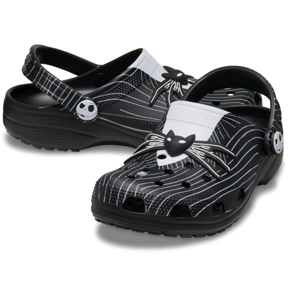 CROCS Shoes - Crocs Disney The Nightmare Before Christmas Clog Shoes Slides Womens Size 7 - M5